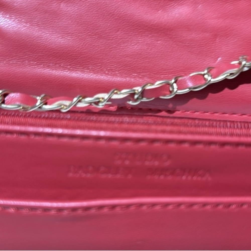 BADGLEY MISCHKA CROSSBODY BAG NWT RED OR PUTTY - Picture 6 of 11